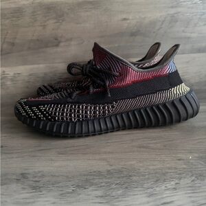 Adidas Yeezy Boost 350 V2 Yecheil Mens Size 11 Black EUC